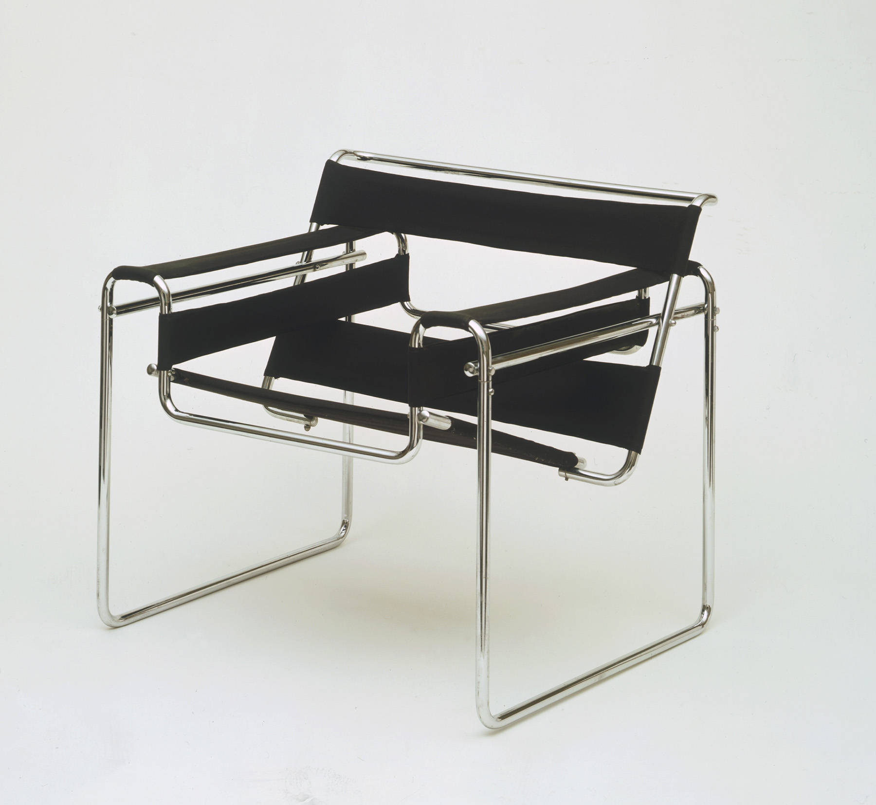 Bayer - Chrome Leather Chair