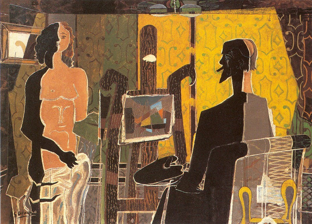 Braque - Painter Nude - 1939