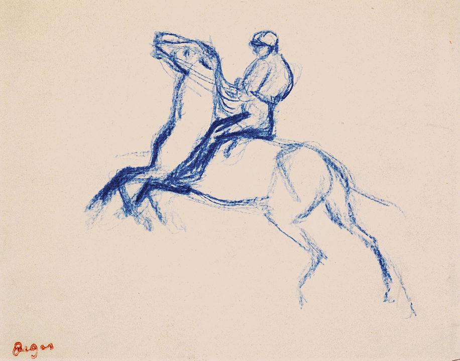 Degas-Jockey