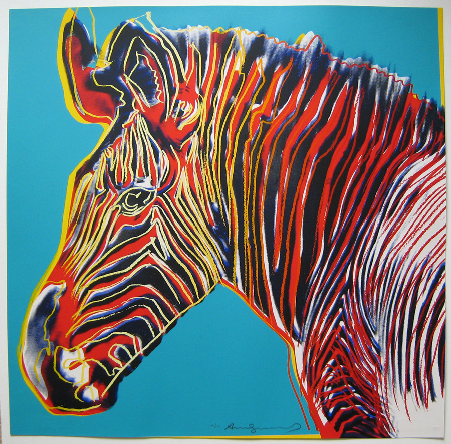 Warhol-Zebra