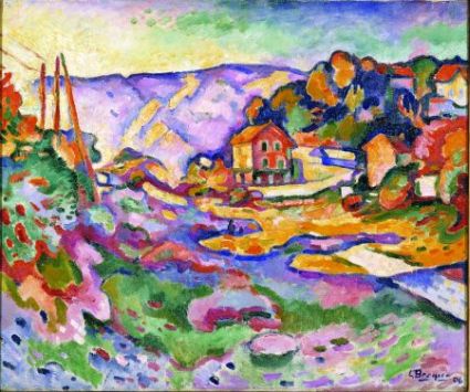 Georges Braque - Landscape at L'Estaque