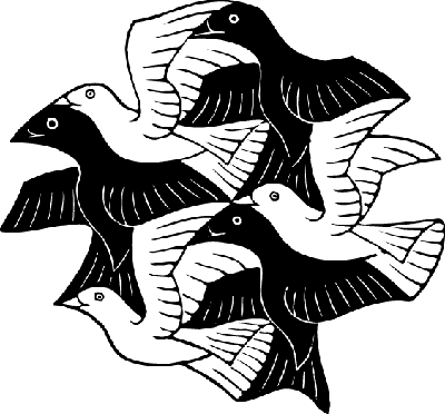 MC Escher - Vogels